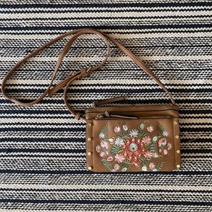 Flower shoulder bag